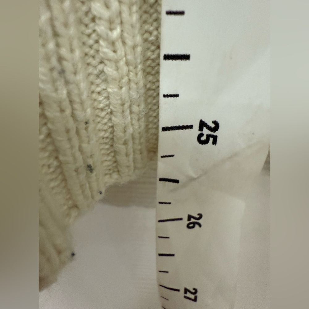Anthropologie Maeve The Chandler Crew Neck Relaxed Pullover Sweater Striped L - Picture 7 of 8
